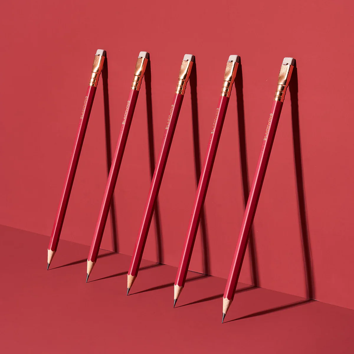 Blackwing Matte Red Individual Pencil - Image 4