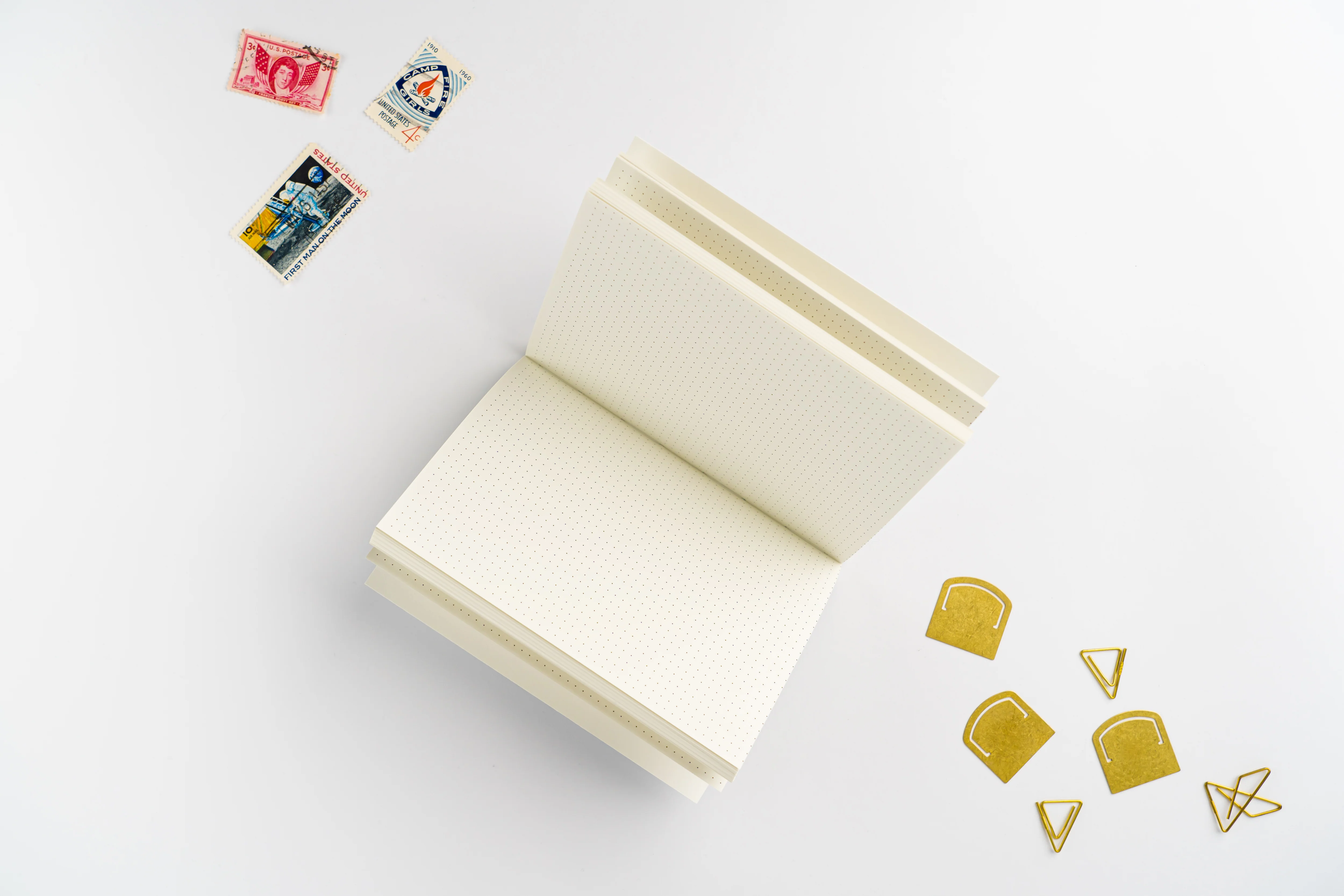 Hunter Paper Co Blue Pattern A6 Lay Flat Slim Notebook - Image 7