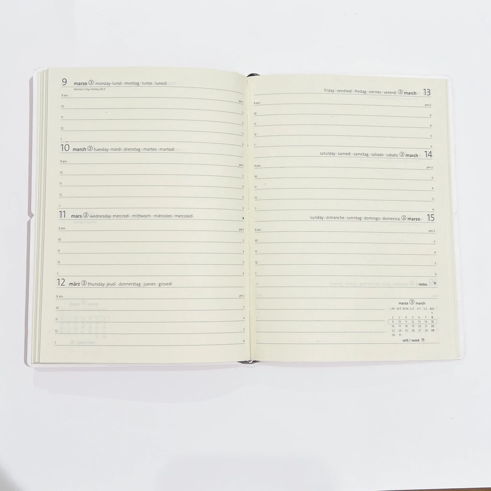 Ciak 2026 Weekly Diary B6 - Horizontal Layout - Image 3