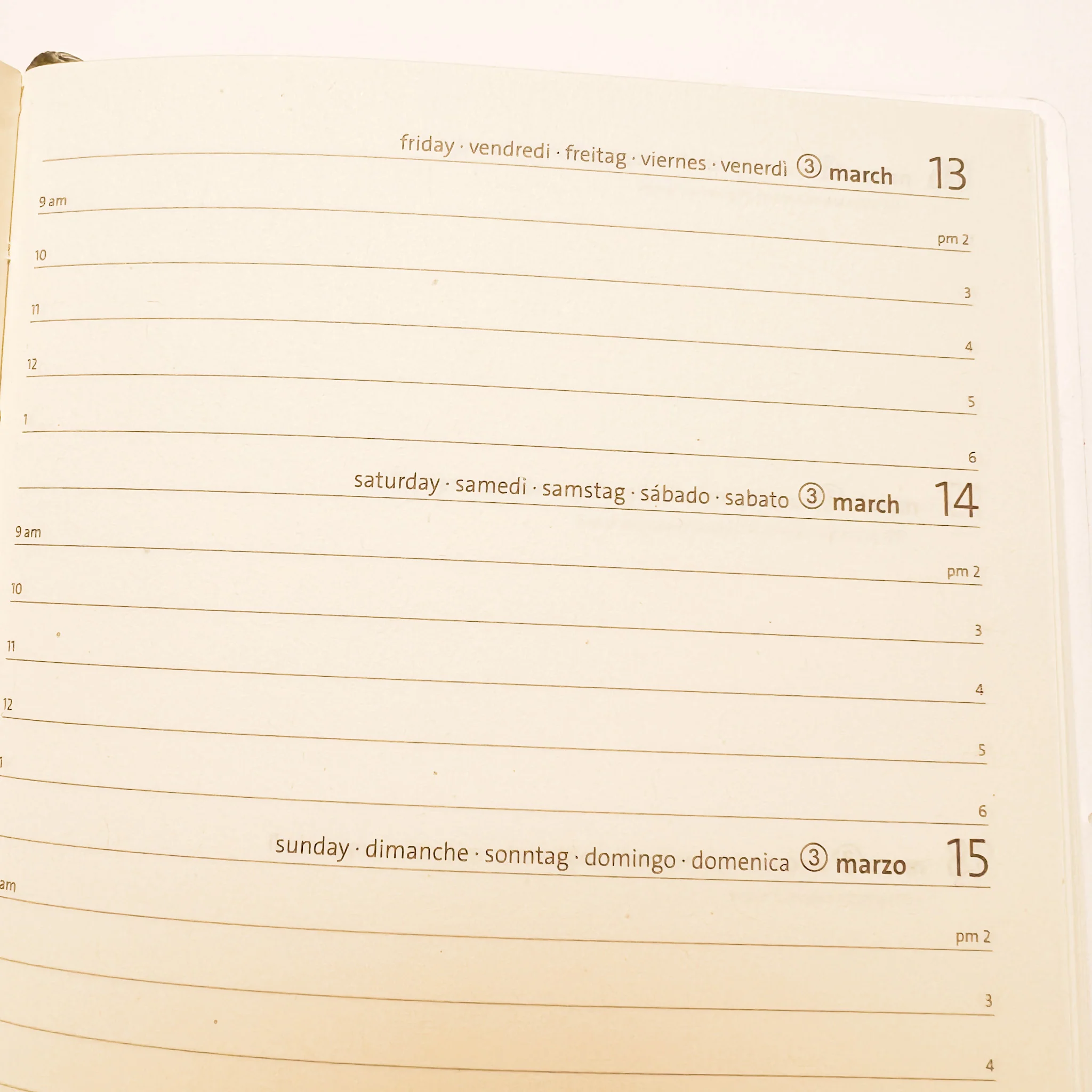 Ciak 2026 Weekly Diary B6 - Horizontal Layout - Image 4