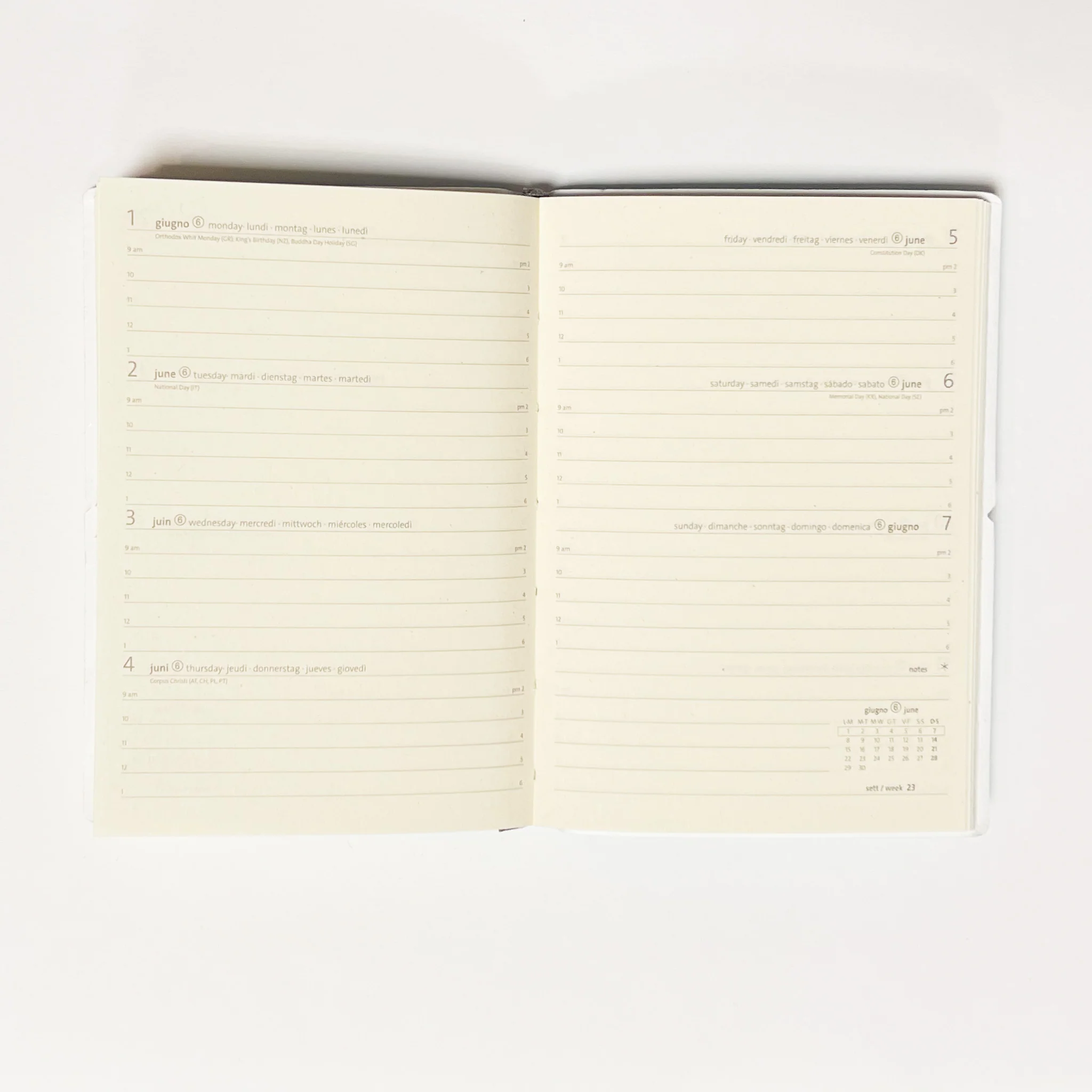 Ciak 2026 Weekly Pocket Diary - Horizontal Layout - Image 5