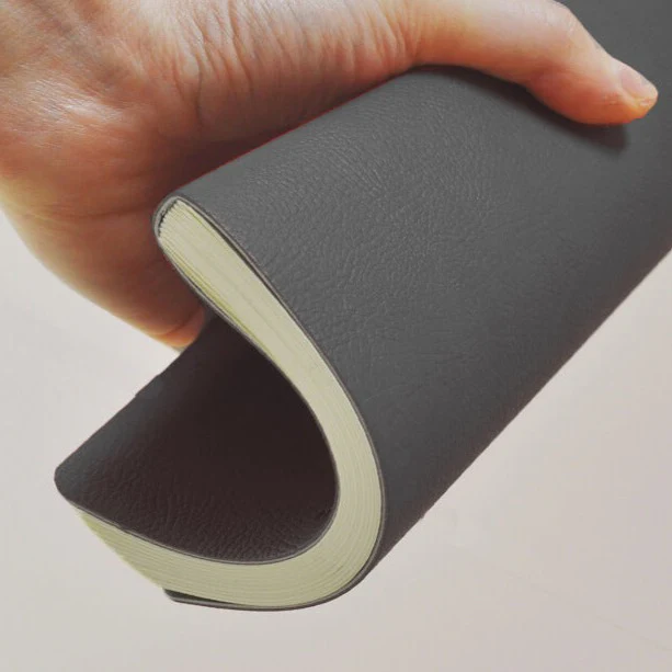 Ciak Mate Soft Cover Vegan Leather B6 Lined Notebook - Image 3