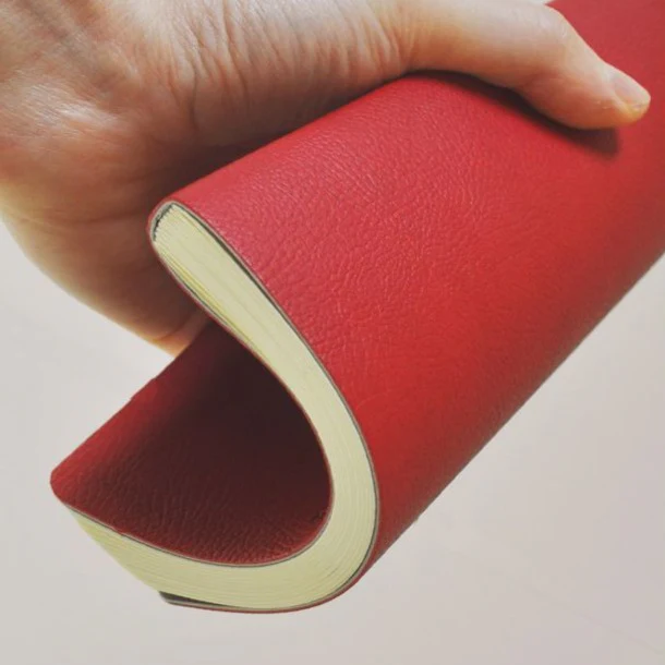 Ciak Mate Soft Cover Vegan Leather A5 Dot Grid Notebook - Image 3