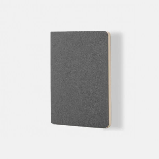 Ciak Mate Soft Cover Vegan Leather A5 Dot Grid Notebook - Image 5