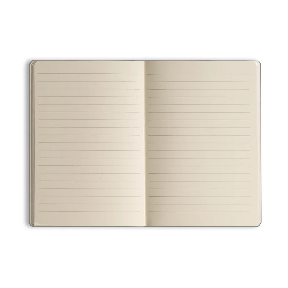 Ciak Mate Soft Cover Vegan Leather A5 Lined Notebook - Image 3
