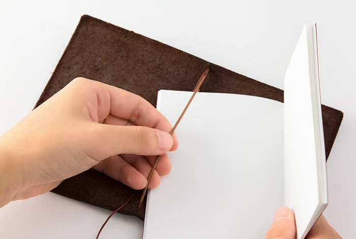 Traveler's Company Notebook Passport Size Dark Brown - Image 6