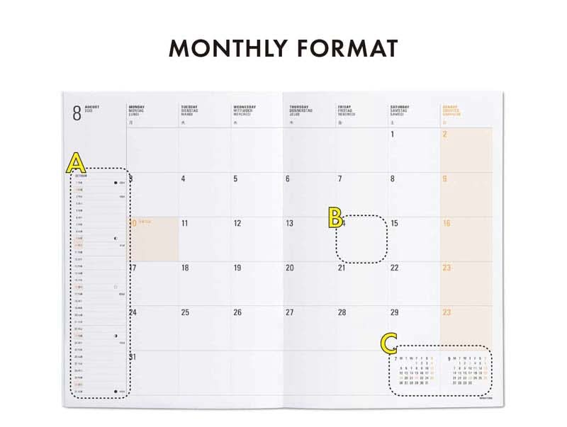 Hightide 2026 Storage Weekly + Monthly Planner B6 - Image 4