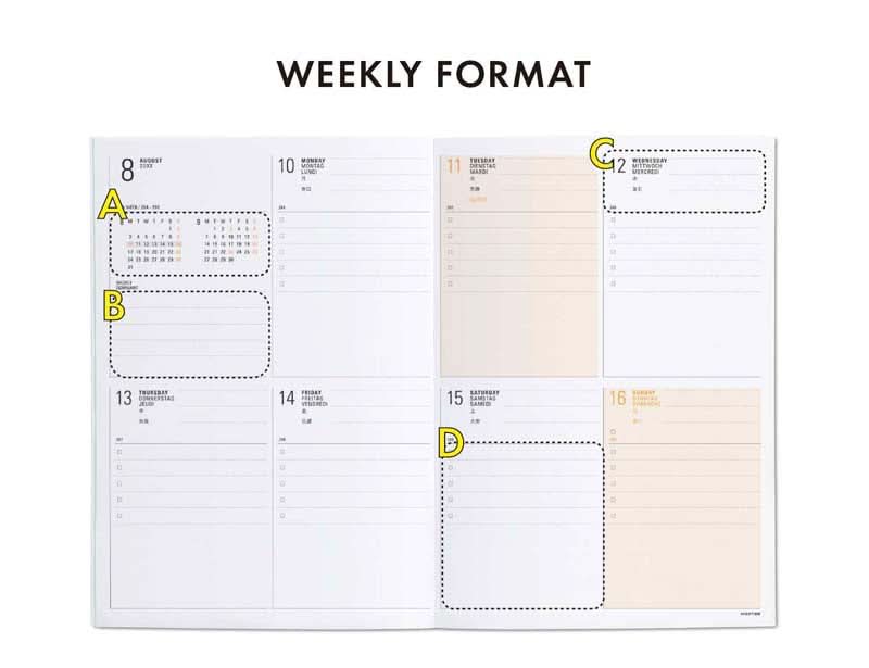 Hightide 2026 Storage Weekly + Monthly Planner B6 - Image 5