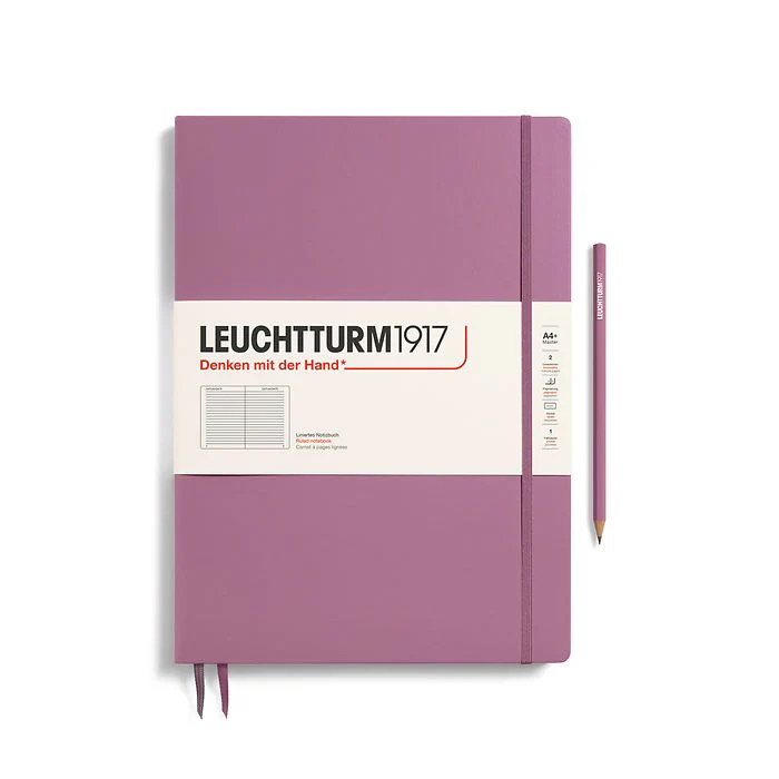 Leuchtturm 1917 A4 Master Slim Hardcover Notebook Ruled Various Colours - Image 11