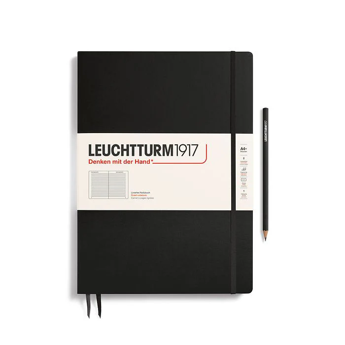 Leuchtturm 1917 A4 Master Slim Hardcover Notebook Ruled Various Colours - Image 6