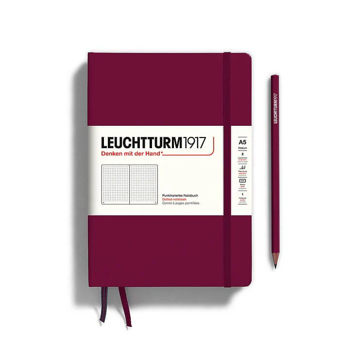 Leuchtturm 1917 A5 Hardcover Notebook Dot Grid Various Colours - Image 12