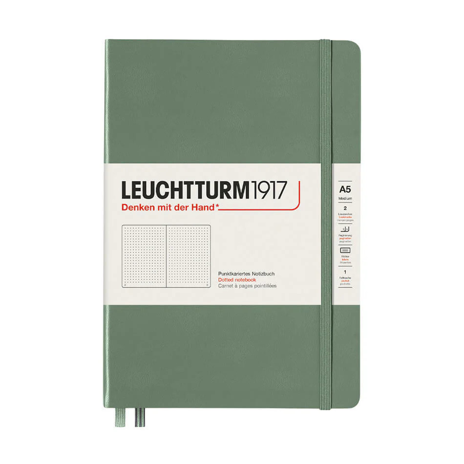 Leuchtturm 1917 A5 Hardcover Notebook Dot Grid Various Colours - Image 15