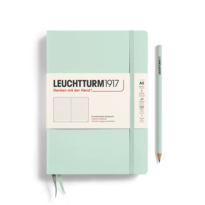 Leuchtturm 1917 A5 Hardcover Notebook Dot Grid Various Colours - Image 25