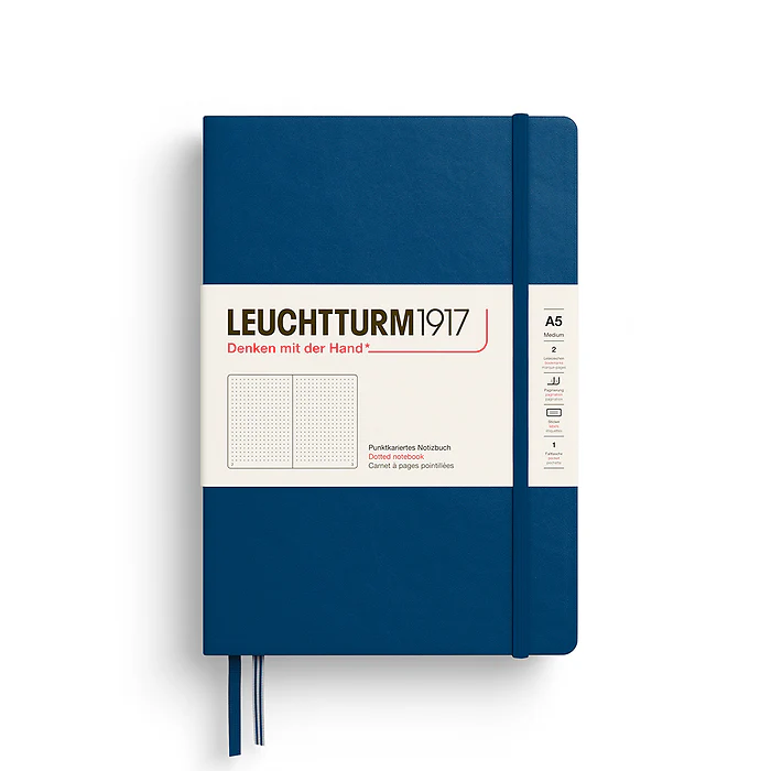 Leuchtturm 1917 A5 Hardcover Notebook Dot Grid Various Colours - Image 26