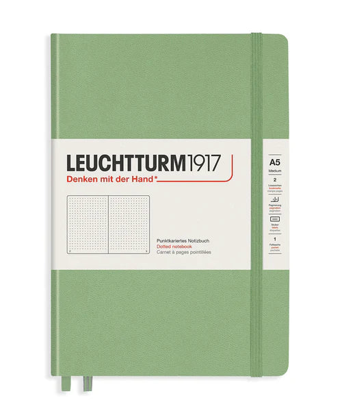 Leuchtturm 1917 A5 Hardcover Notebook Dot Grid Various Colours - Image 6
