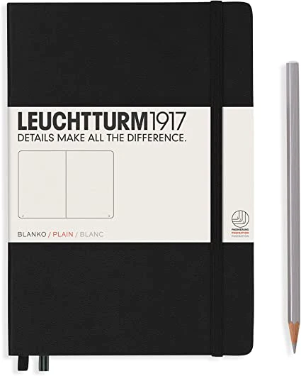 Leuchtturm 1917 A5 Hardcover Notebook Plain Various Colours - Image 10