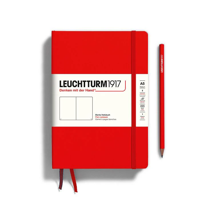 Leuchtturm 1917 A5 Hardcover Notebook Plain Various Colours - Image 15