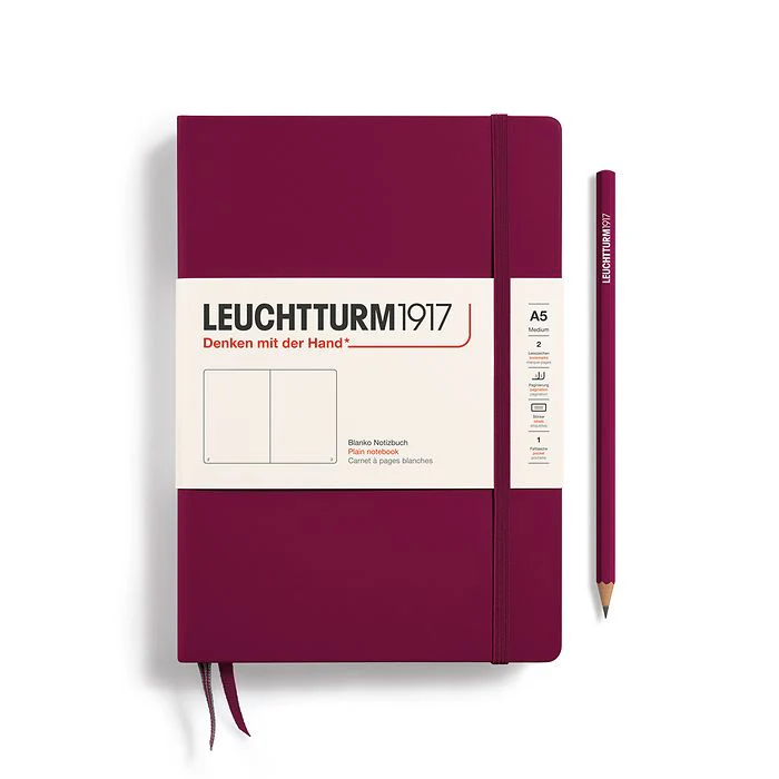 Leuchtturm 1917 A5 Hardcover Notebook Plain Various Colours - Image 17