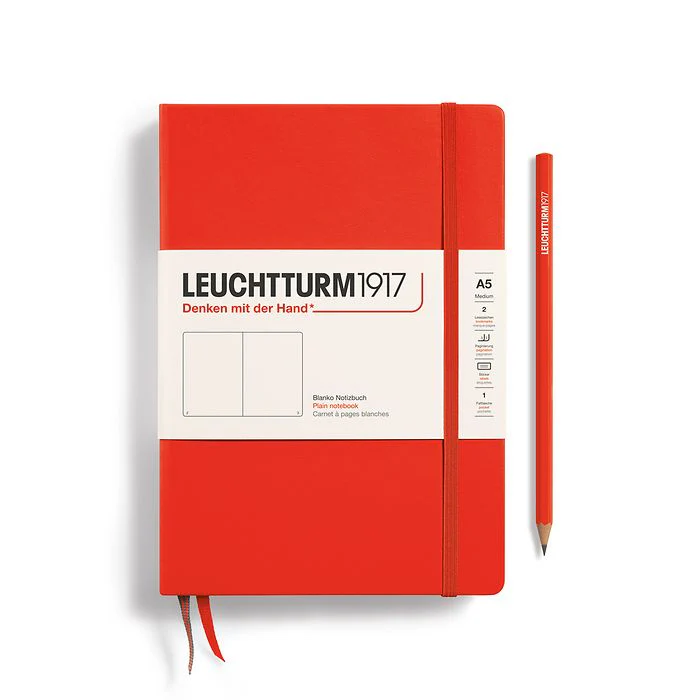 Leuchtturm 1917 A5 Hardcover Notebook Plain Various Colours - Image 19