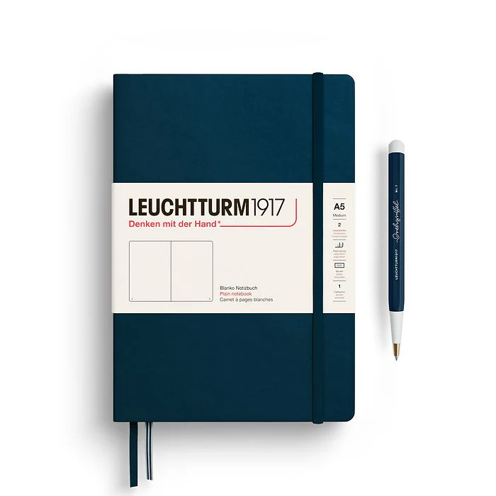 Leuchtturm 1917 A5 Hardcover Notebook Plain Various Colours - Image 21