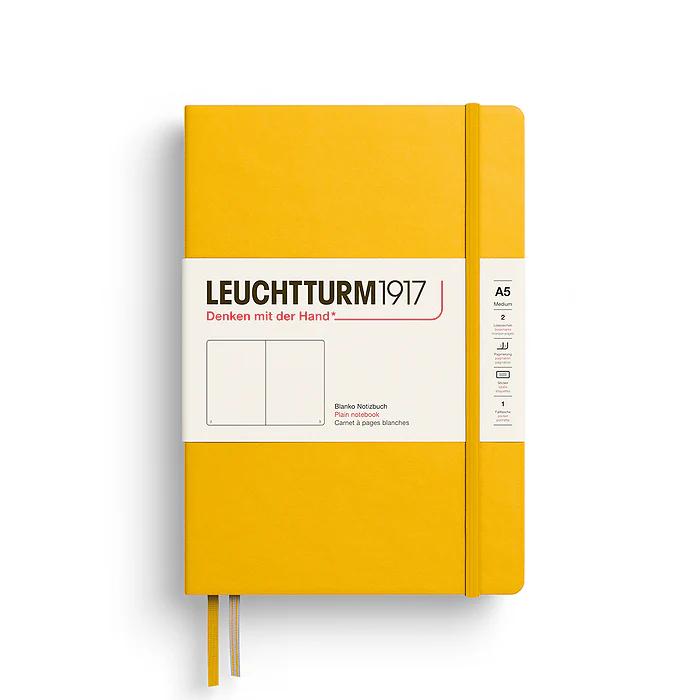 Leuchtturm 1917 A5 Hardcover Notebook Plain Various Colours - Image 27
