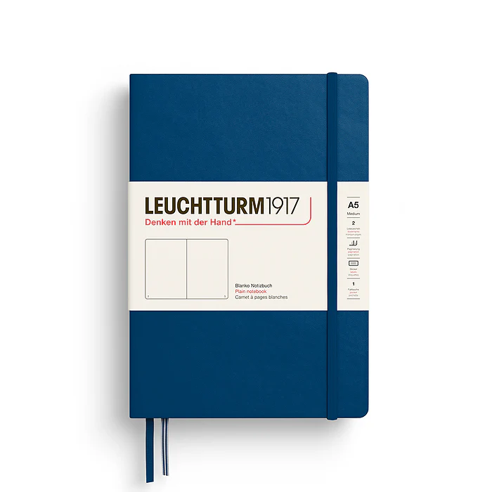 Leuchtturm 1917 A5 Hardcover Notebook Plain Various Colours - Image 29