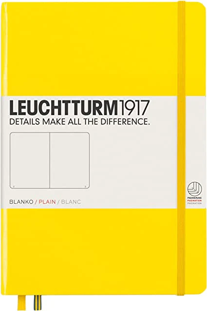 Leuchtturm 1917 A5 Hardcover Notebook Plain Various Colours - Image 8