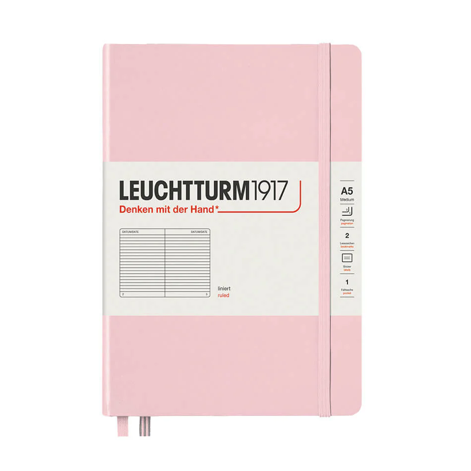 Leuchtturm 1917 A5 Hardcover Notebook Lined Various Colours - Image 14