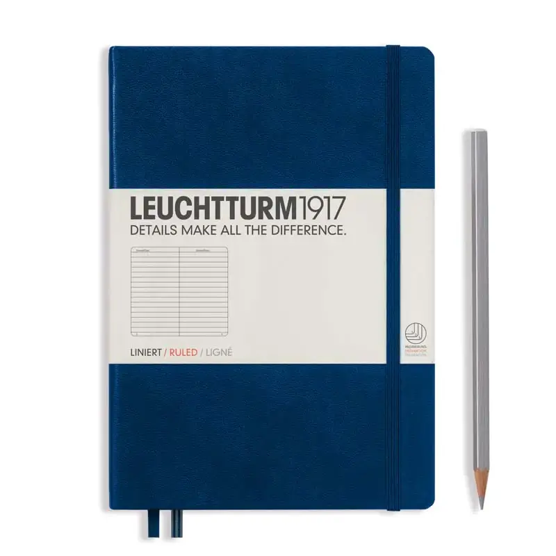 Leuchtturm 1917 A5 Hardcover Notebook Lined Various Colours - Image 21