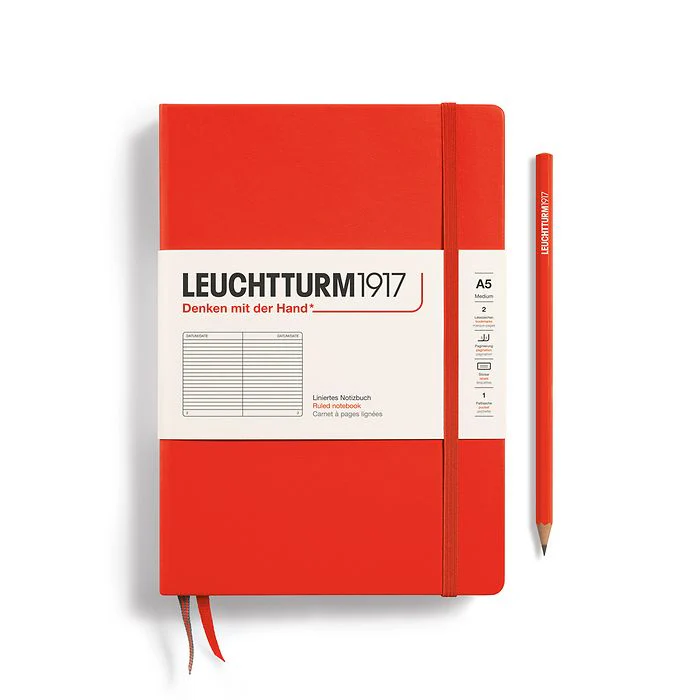 Leuchtturm 1917 A5 Hardcover Notebook Lined Various Colours - Image 23