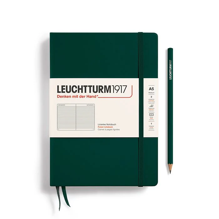Leuchtturm 1917 A5 Hardcover Notebook Lined Various Colours - Image 26