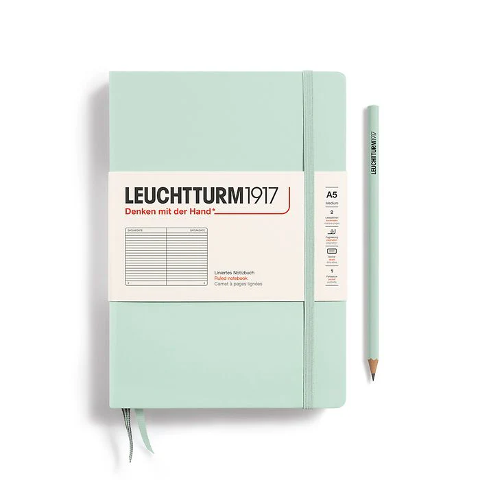 Leuchtturm 1917 A5 Hardcover Notebook Lined Various Colours - Image 27