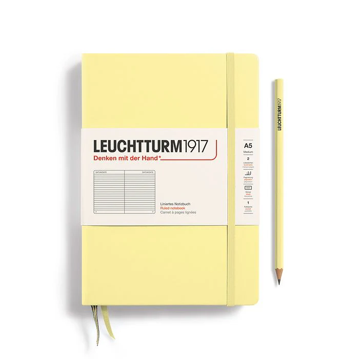 Leuchtturm 1917 A5 Hardcover Notebook Lined Various Colours - Image 28