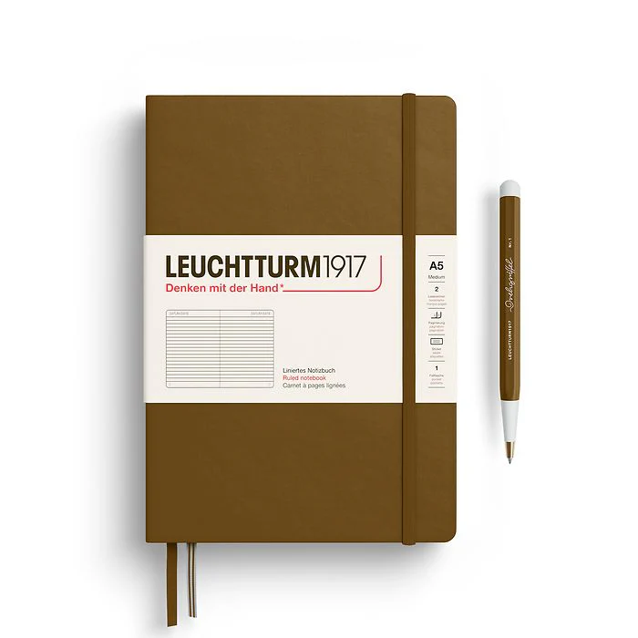 Leuchtturm 1917 A5 Hardcover Notebook Lined Various Colours - Image 31