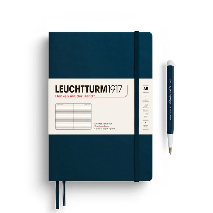 Leuchtturm 1917 A5 Hardcover Notebook Lined Various Colours - Image 32