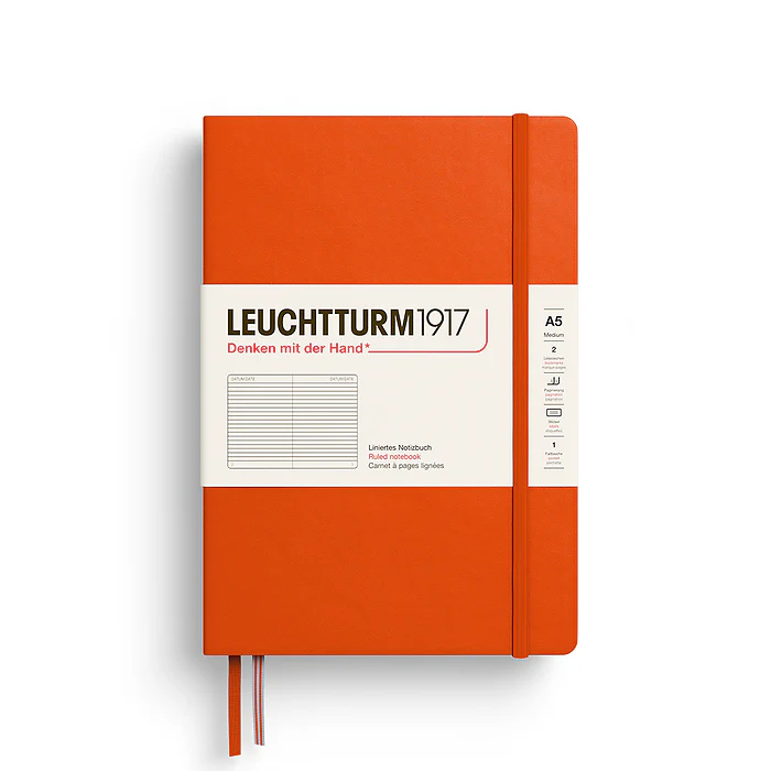 Leuchtturm 1917 A5 Hardcover Notebook Lined Various Colours - Image 33
