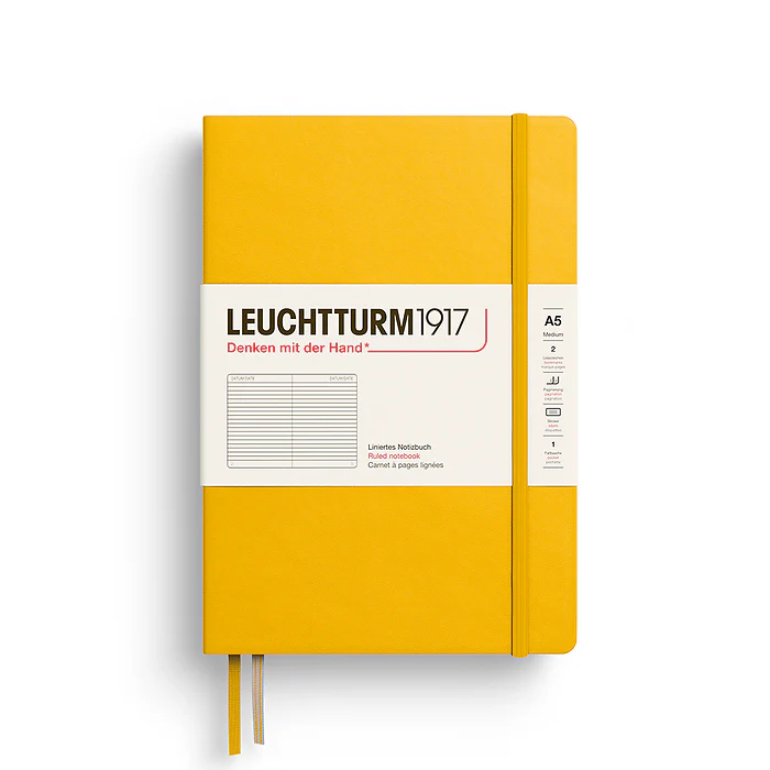 Leuchtturm 1917 A5 Hardcover Notebook Lined Various Colours - Image 34