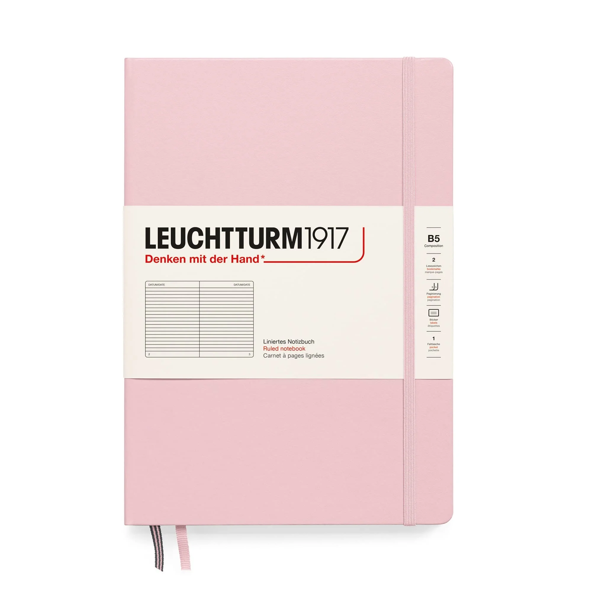 Leuchtturm 1917 B5 Hardcover Notebook Ruled Various Colours - Image 19
