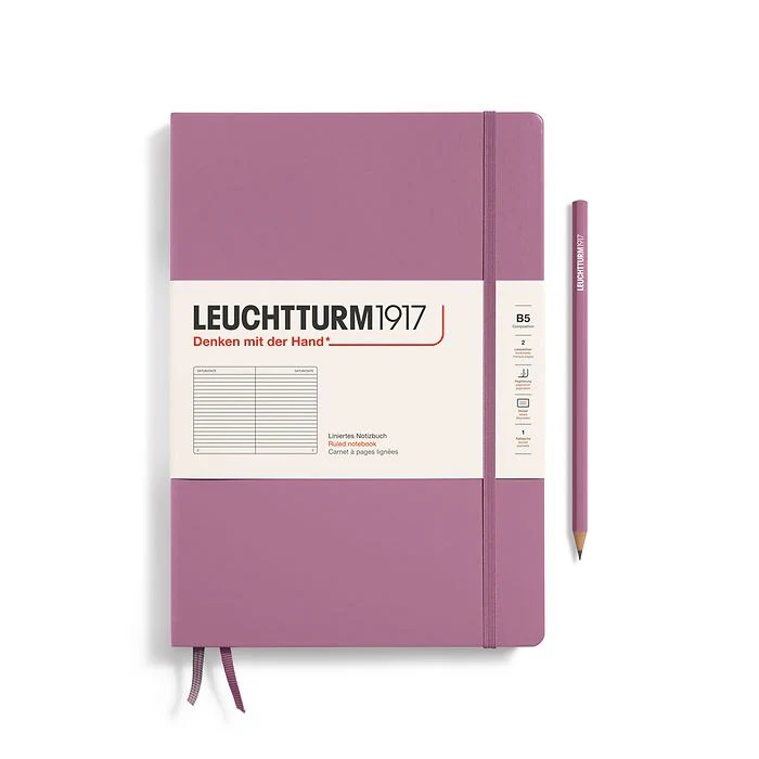Leuchtturm 1917 B5 Hardcover Notebook Ruled Various Colours - Image 20