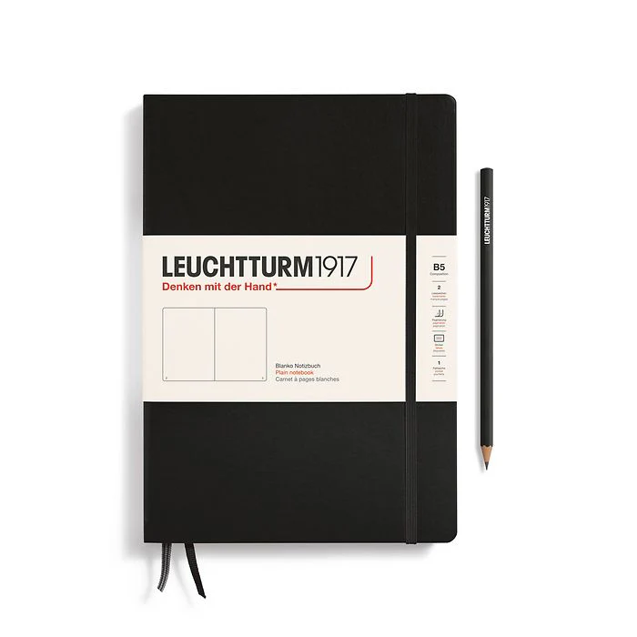 Leuchtturm 1917 B5 Hardcover Notebook Plain Various Colours - Image 11