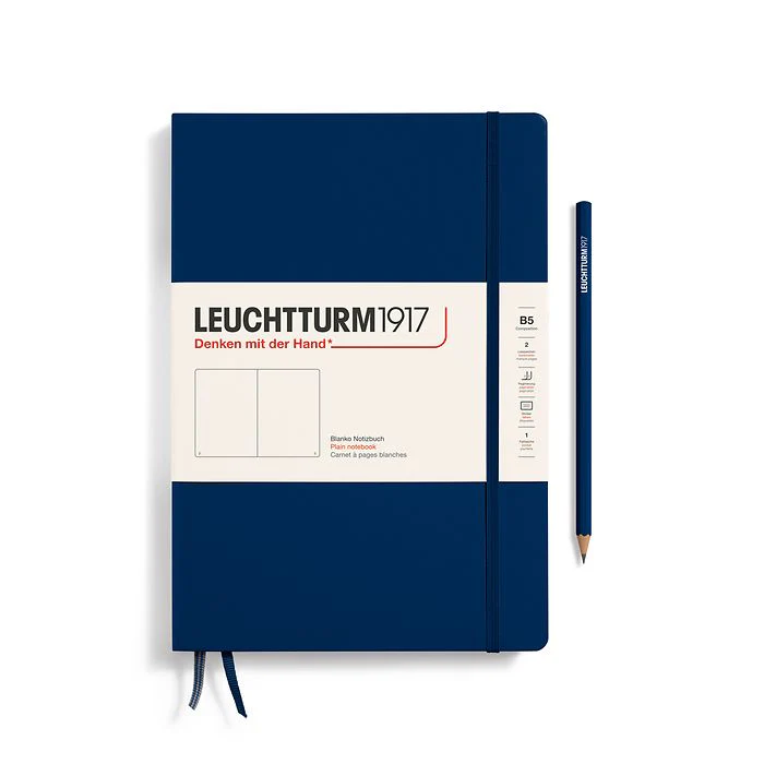 Leuchtturm 1917 B5 Hardcover Notebook Plain Various Colours - Image 13
