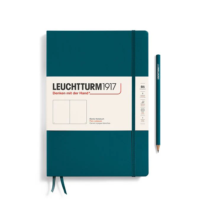 Leuchtturm 1917 B5 Hardcover Notebook Plain Various Colours - Image 14