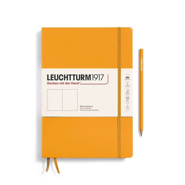 Leuchtturm 1917 B5 Hardcover Notebook Plain Various Colours - Image 16