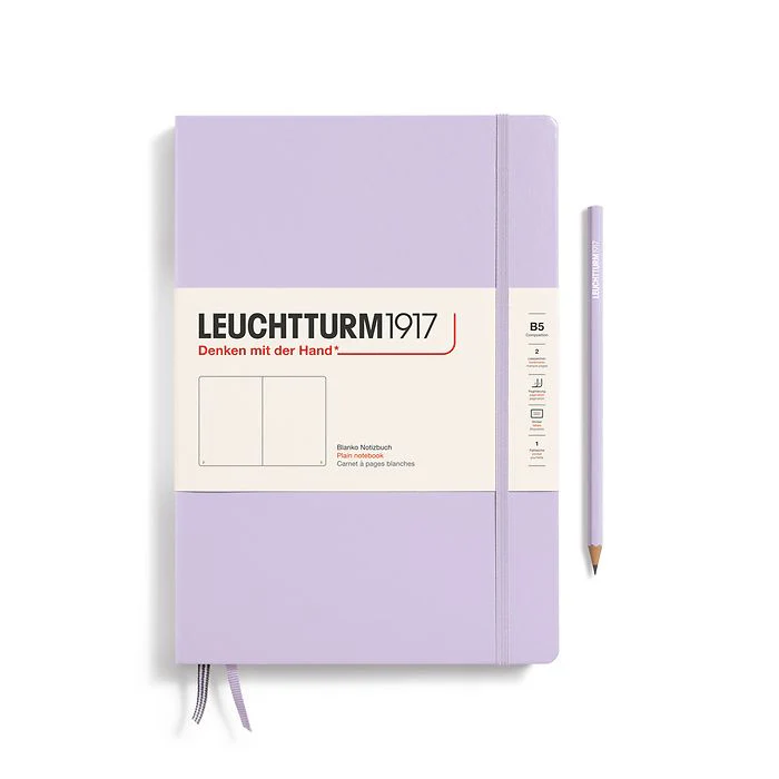 Leuchtturm 1917 B5 Hardcover Notebook Plain Various Colours - Image 17