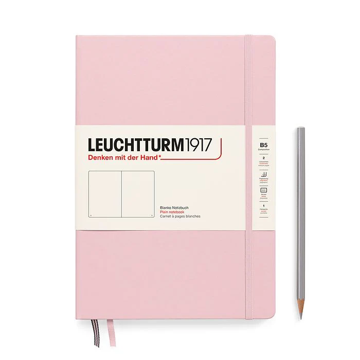 Leuchtturm 1917 B5 Hardcover Notebook Plain Various Colours - Image 18