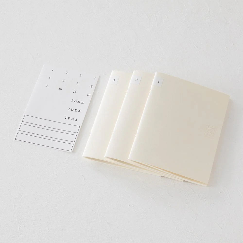 Midori MD Notebook Light A4 Blank 3 pack - Image 3
