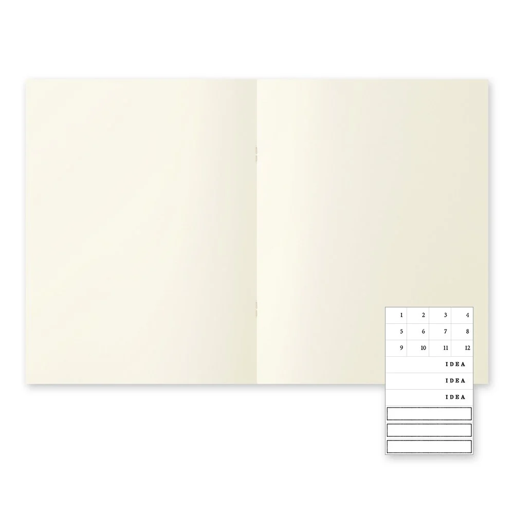 Midori MD Notebook Light A4 Blank 3 pack - Image 6