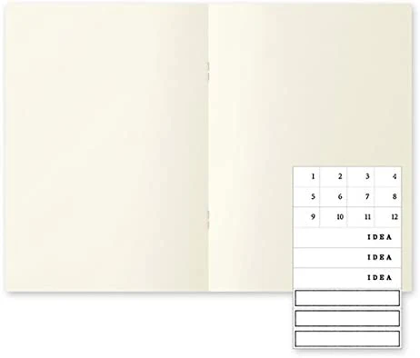 Midori MD Notebook Light A5 Blank 3 pack - Image 6
