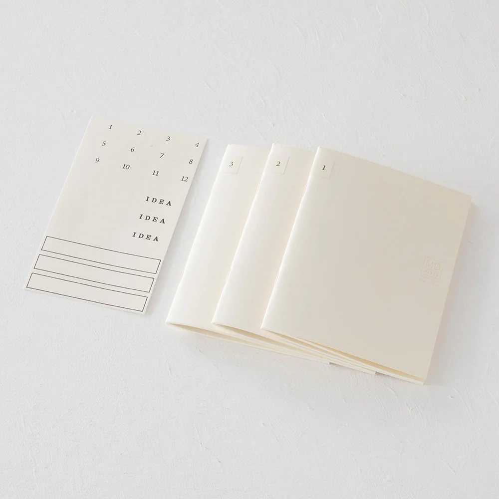 Midori MD Notebook Light A6 Blank 3 pack - Image 6