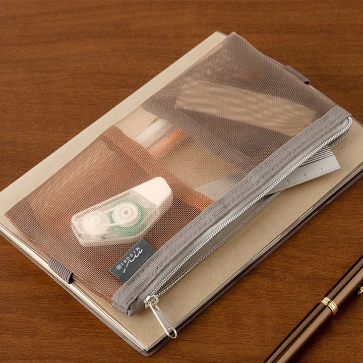 Midori Mesh Book Band Pencil Case - Image 5